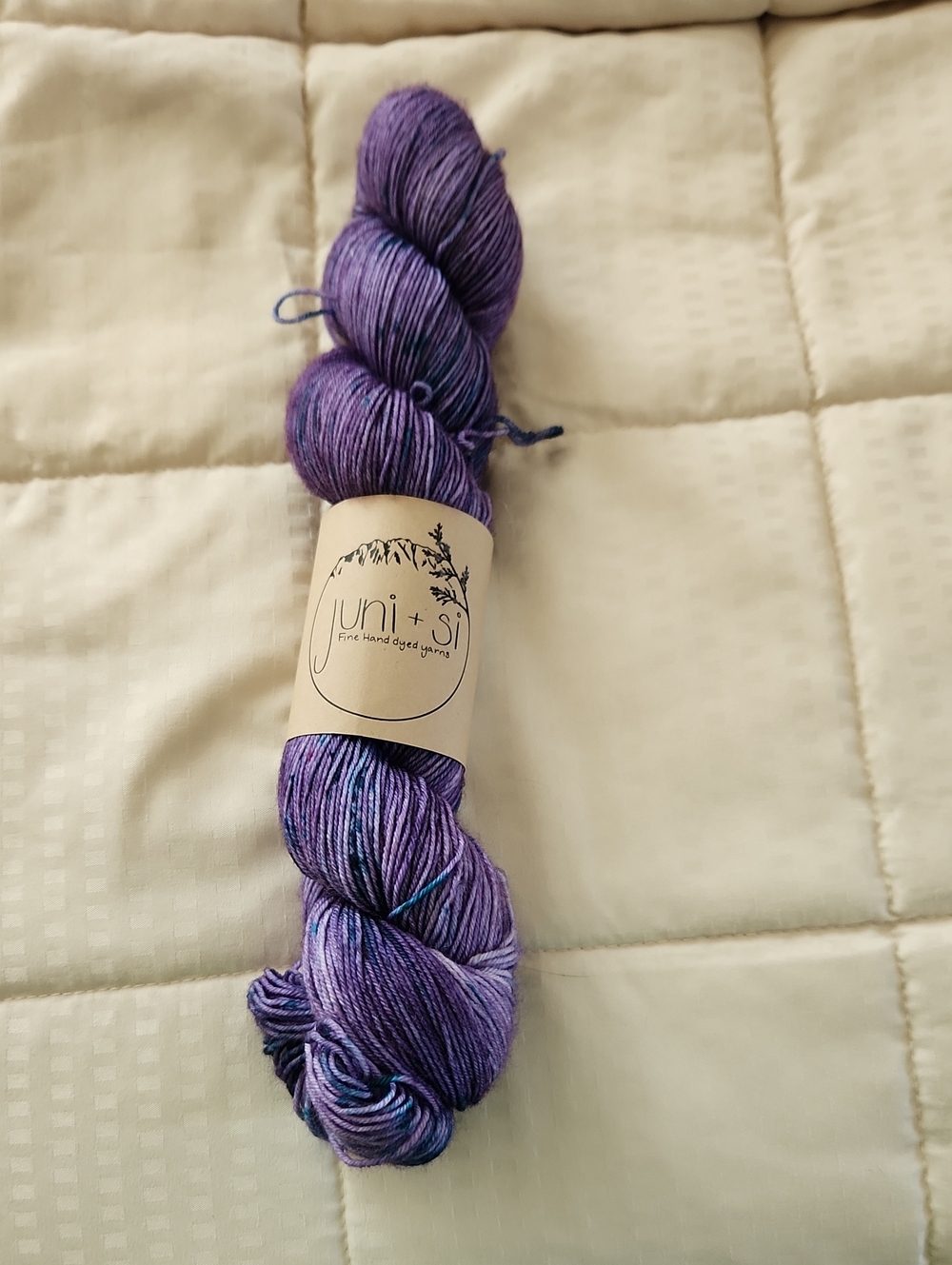Hand-Dyed Yarn - Purple